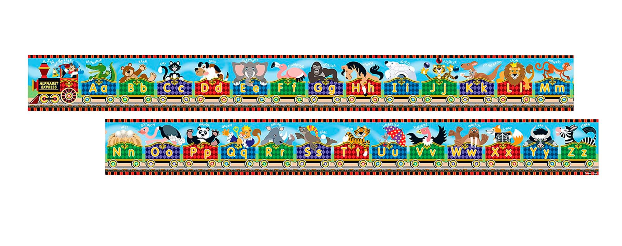 Melissa & Doug Alphabet Express Floor Puzzle